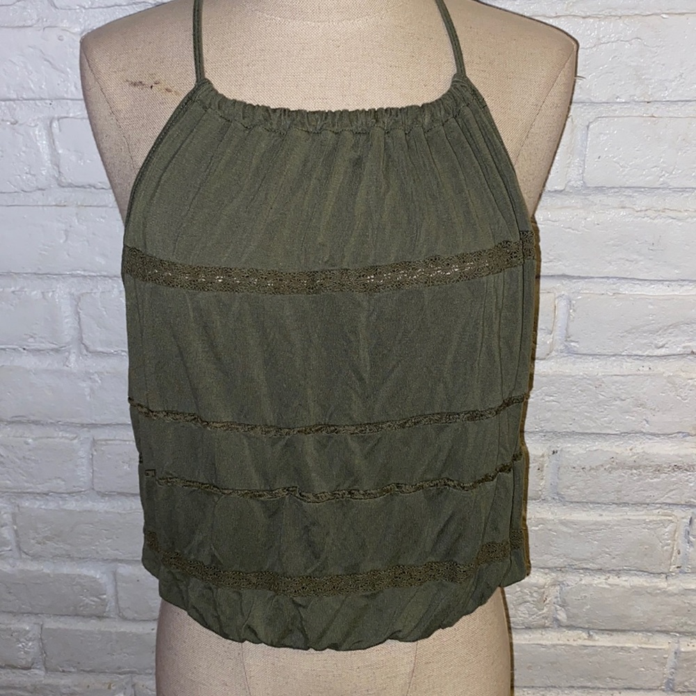 American Eagle Green Tank Top - M